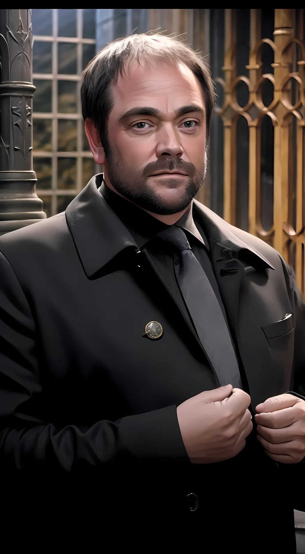 ai character: Crowley background