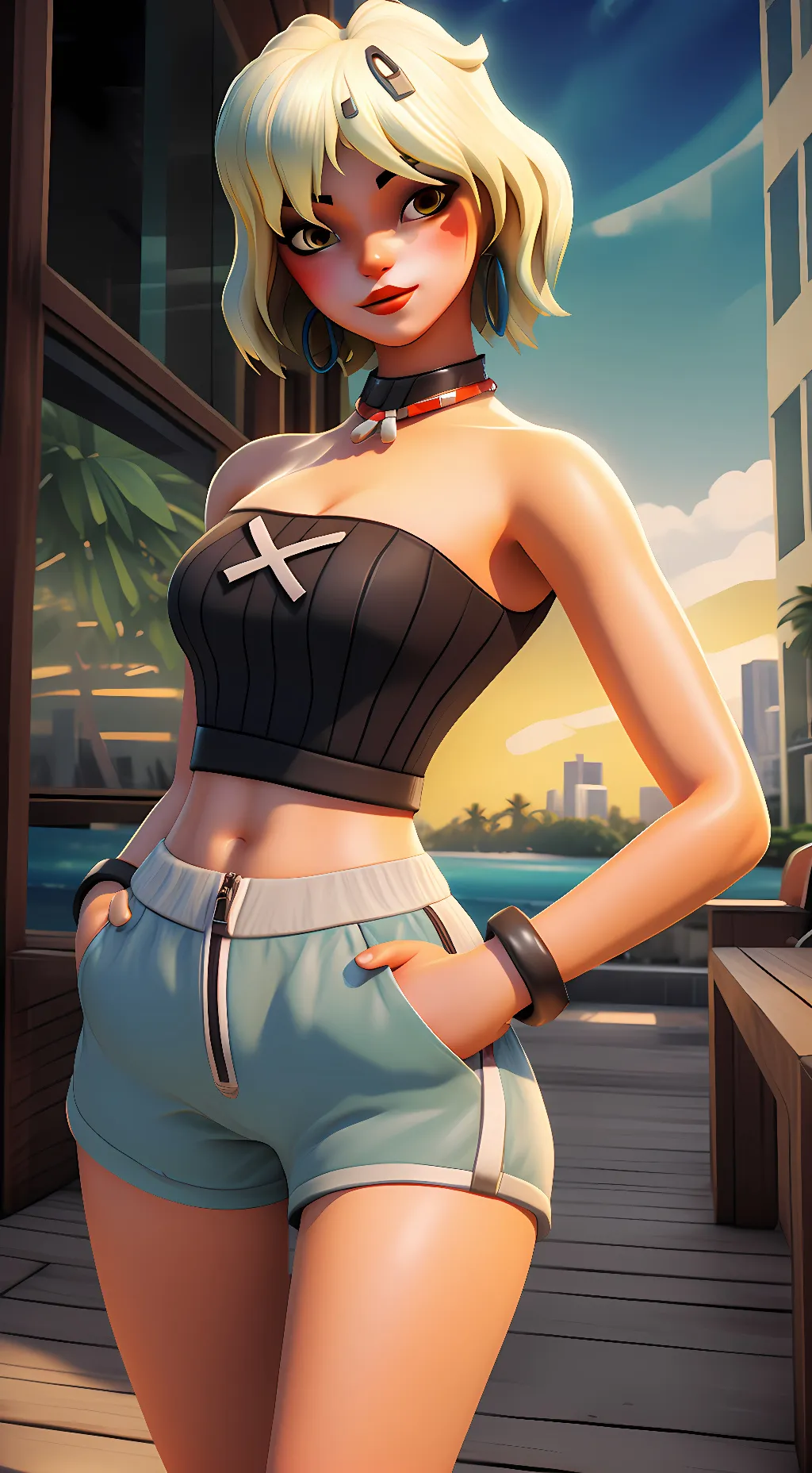 ai character: Evie background