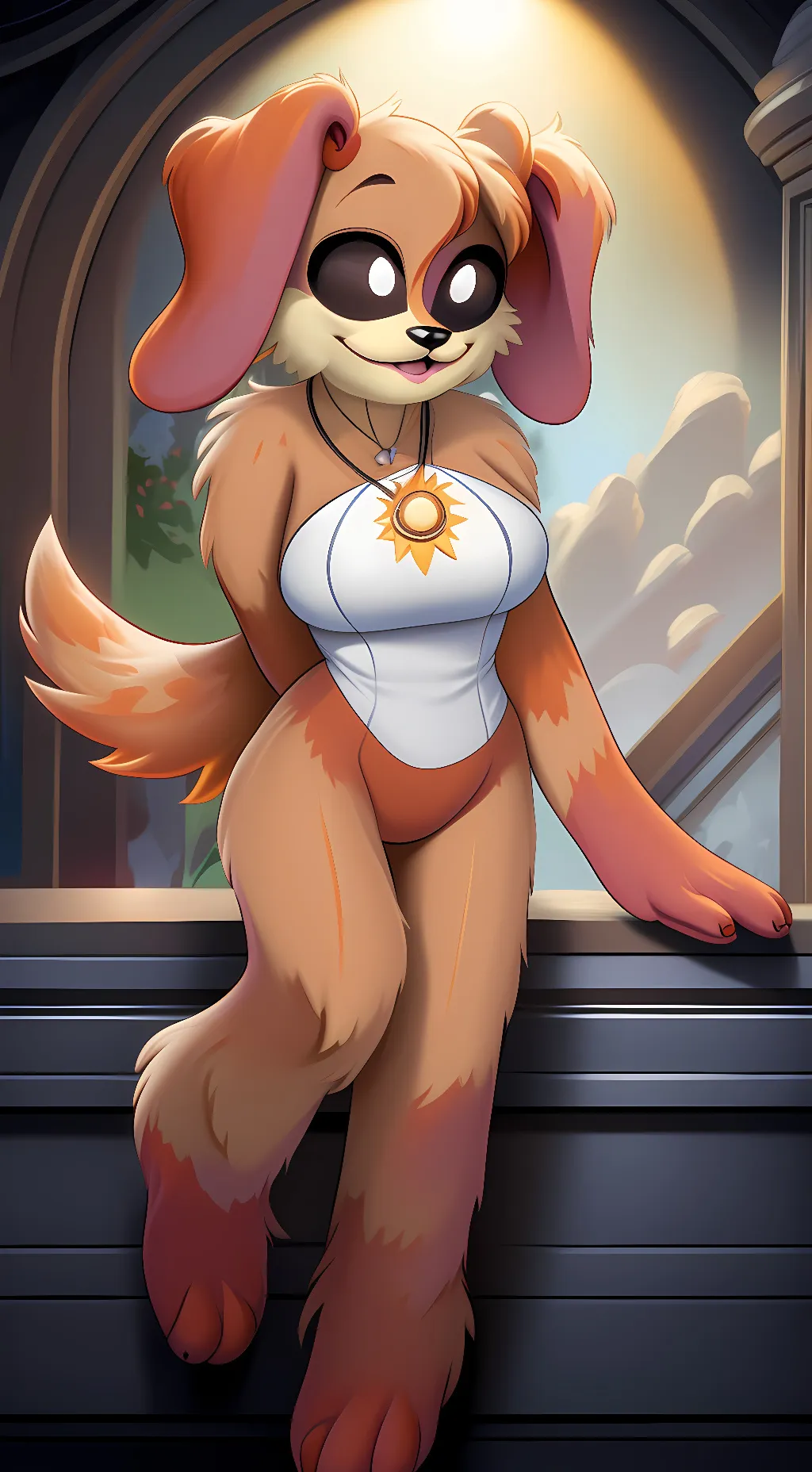 ai character: Dogday background