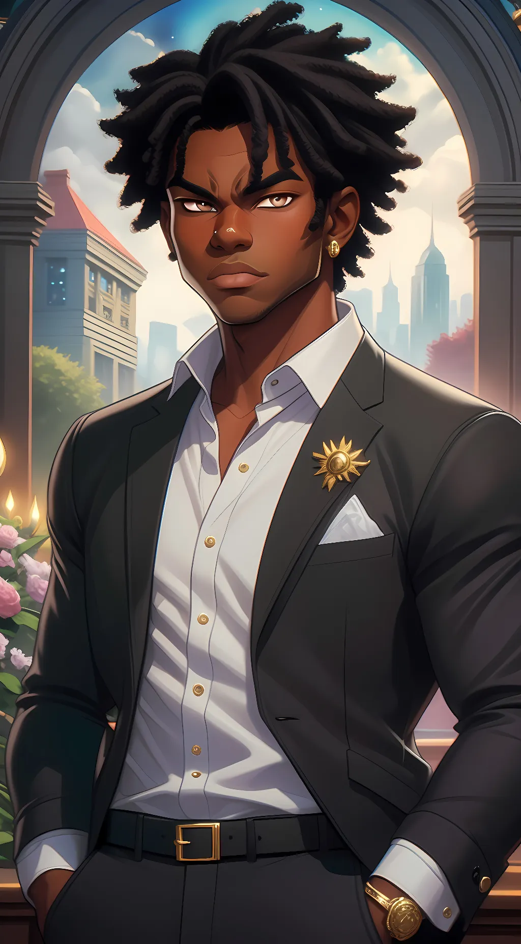 ai character: Lucas Dixon background