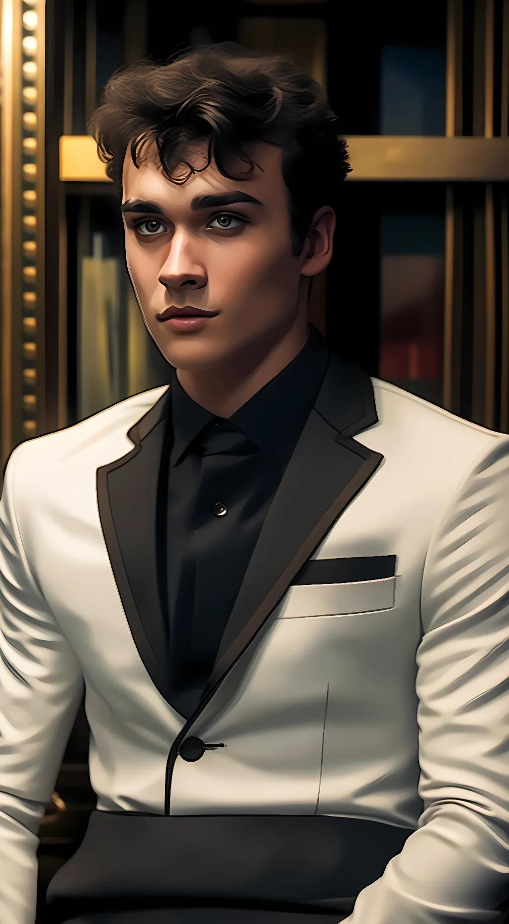 ai character: Professor Riddle background