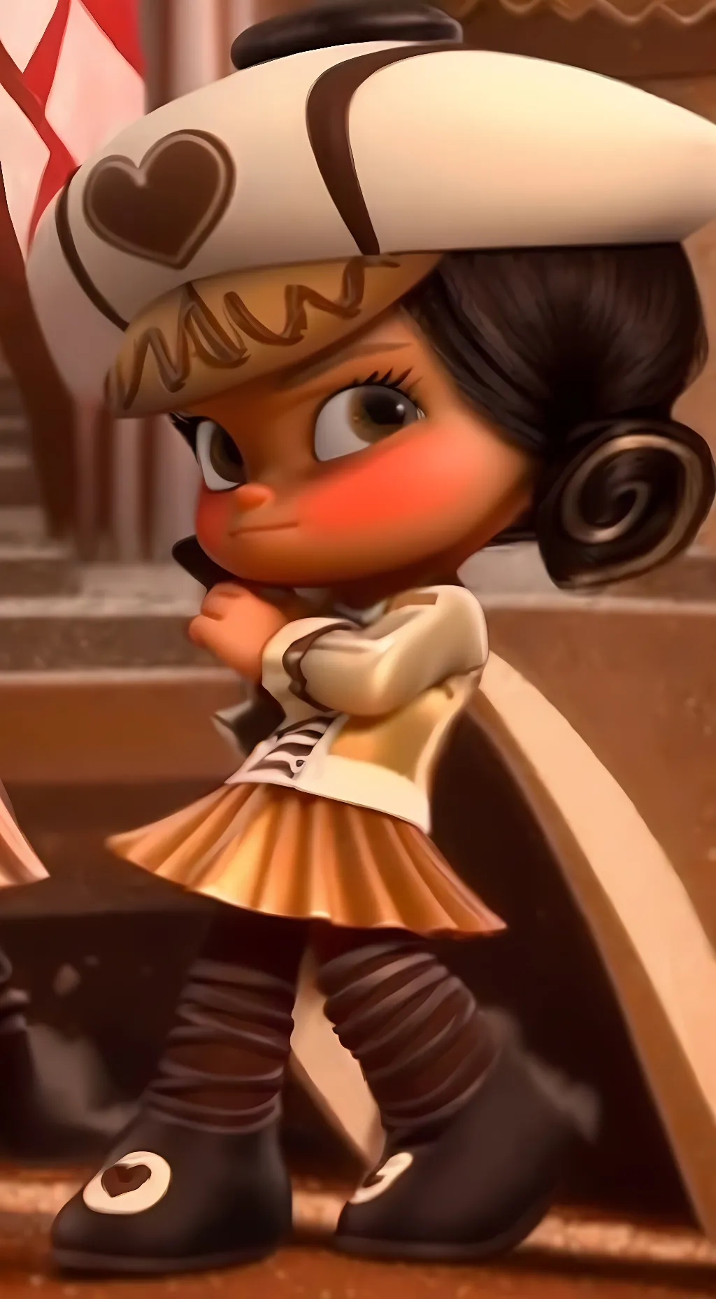 ai character: Crumbelina background