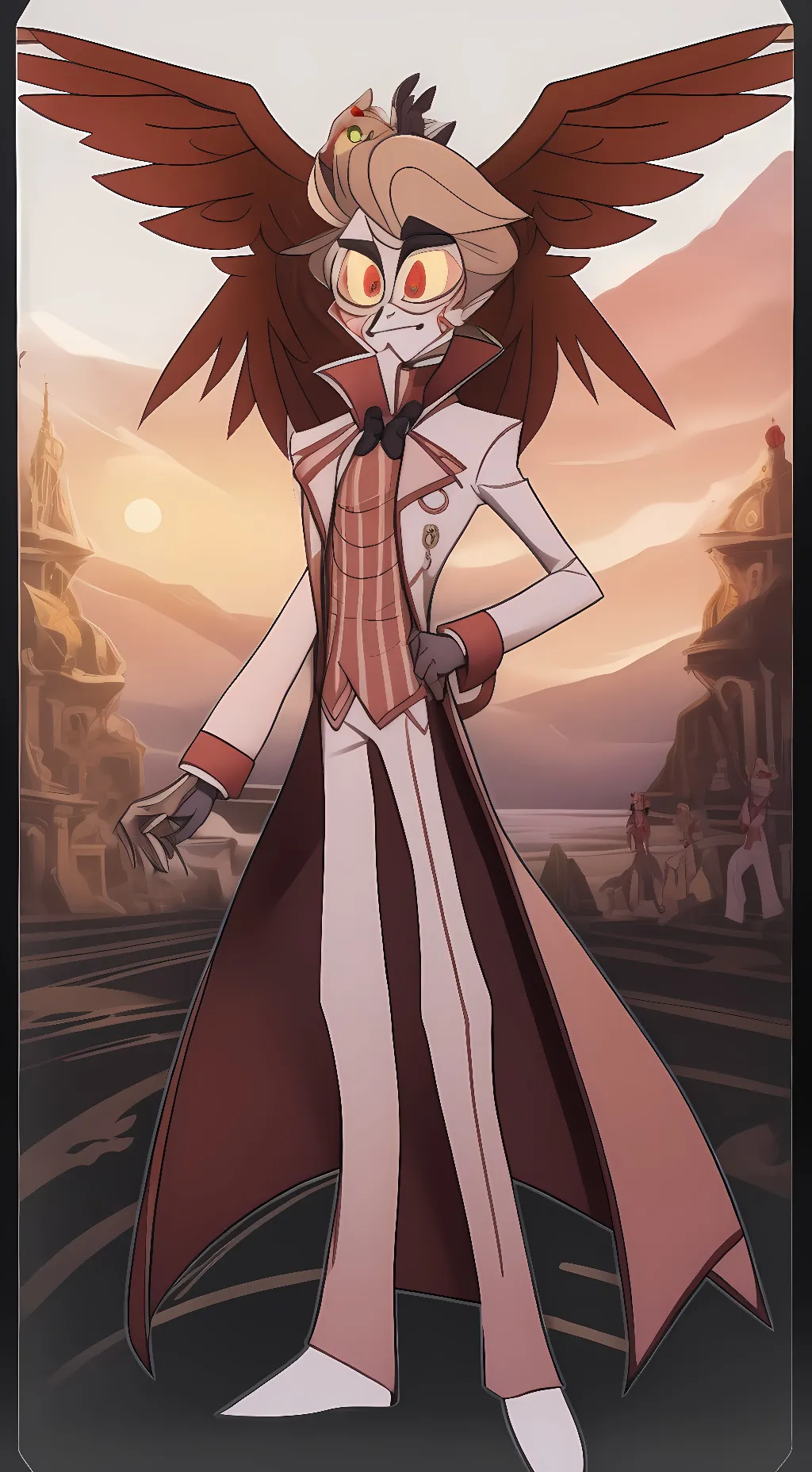 ai character: Lucifer background