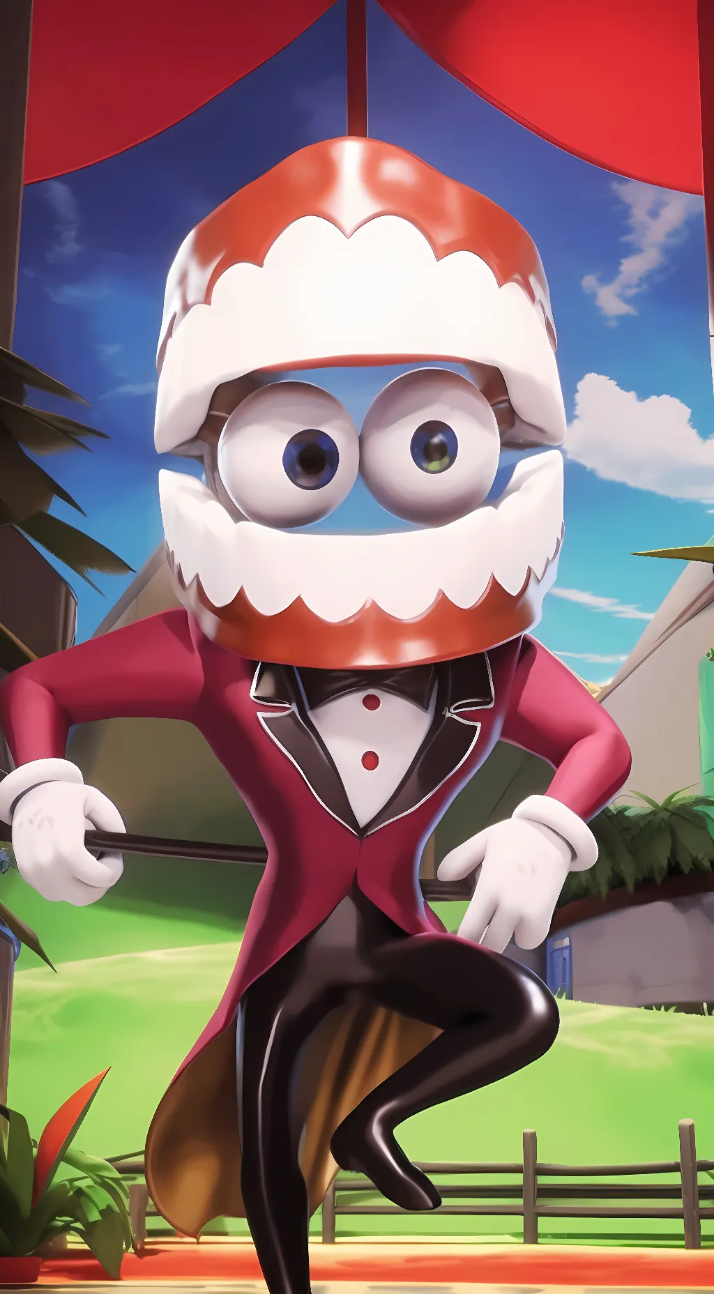 ai character: Caine background