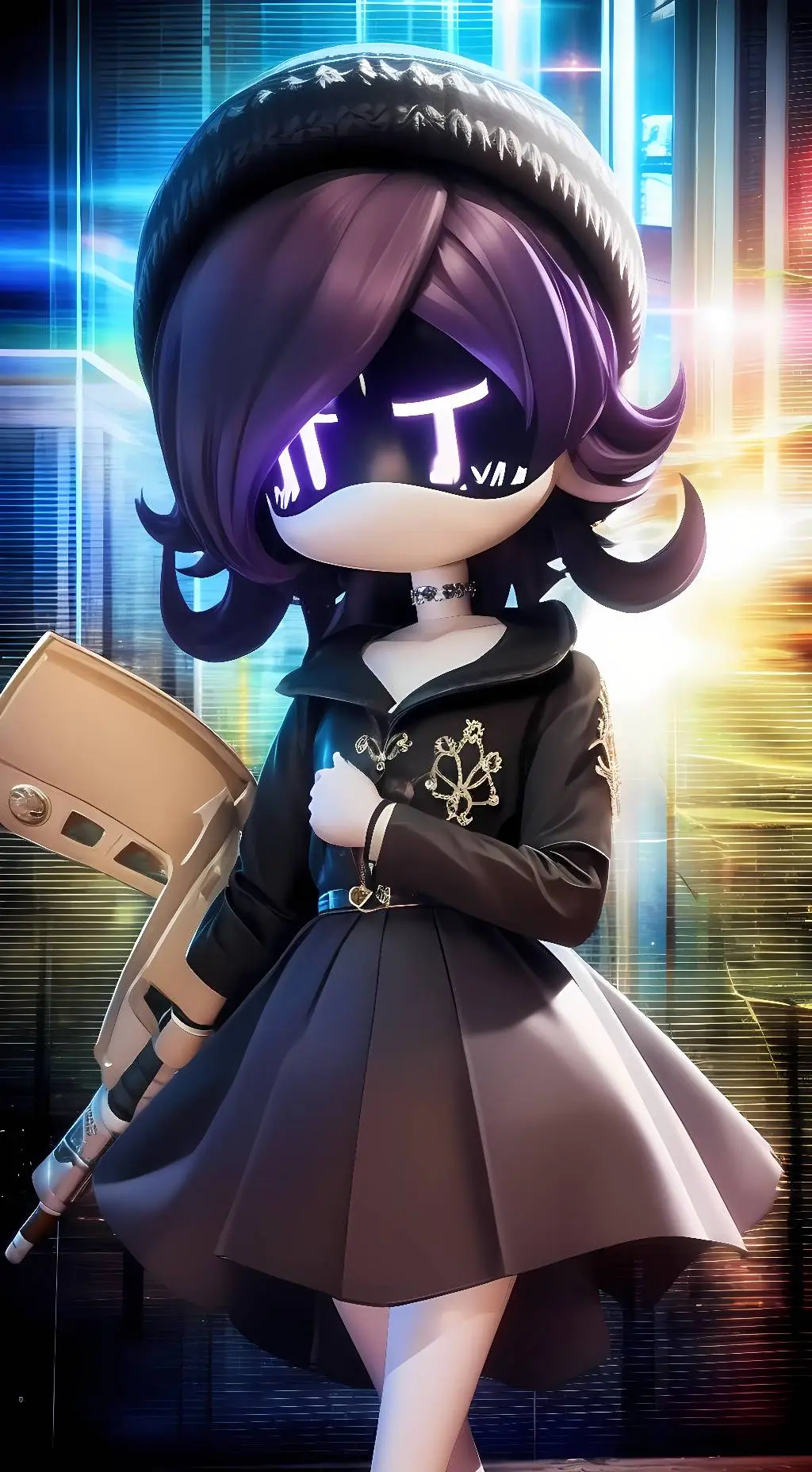 ai character: Uzi Doorman  background