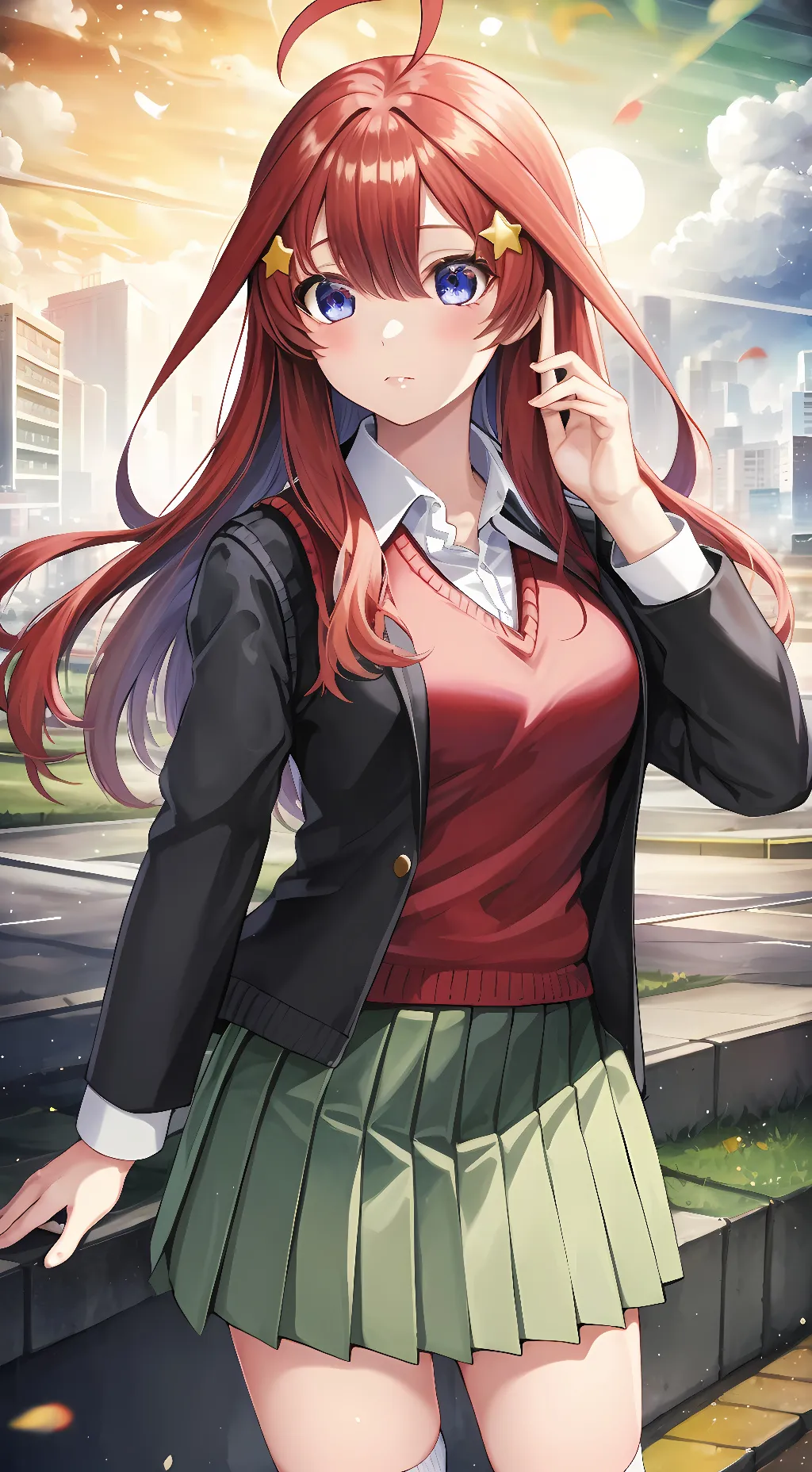 ai character: Itsuki Nakano background