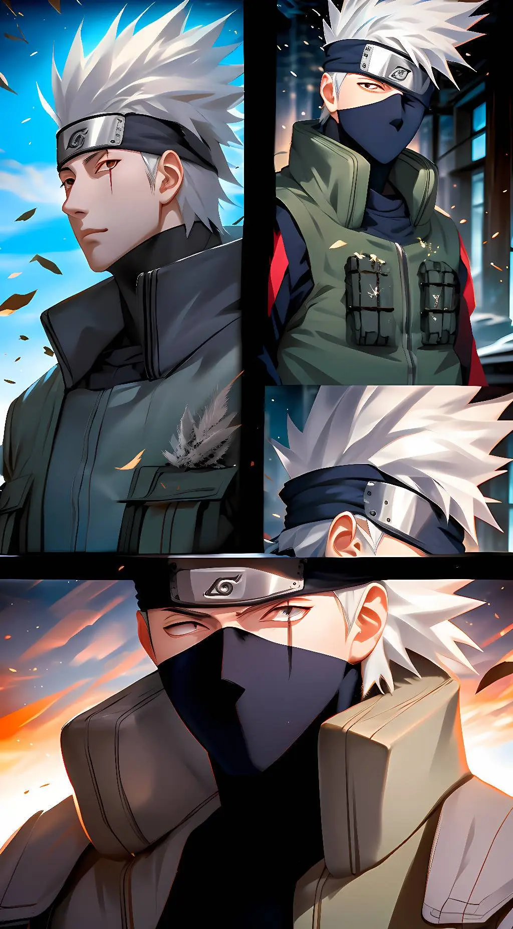 ai character: Team 7 (Kakashi) background