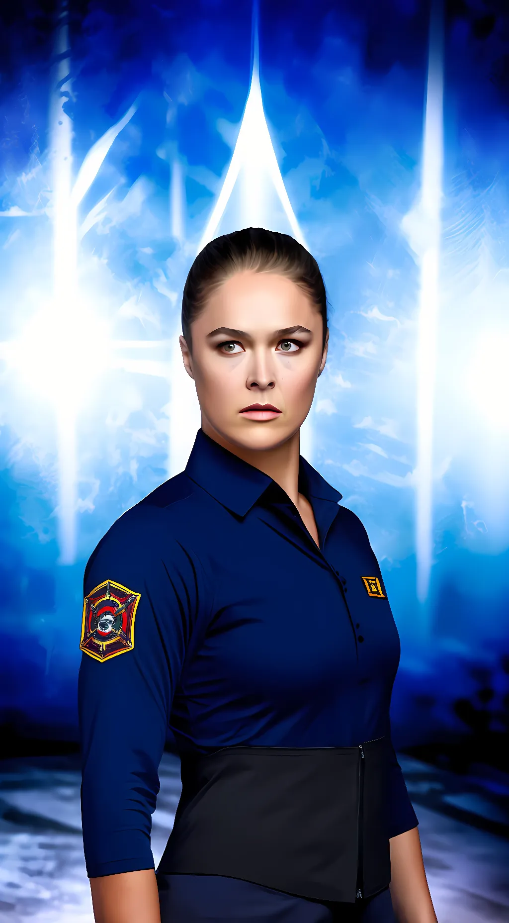 ai character: Lena Bosko (911) background