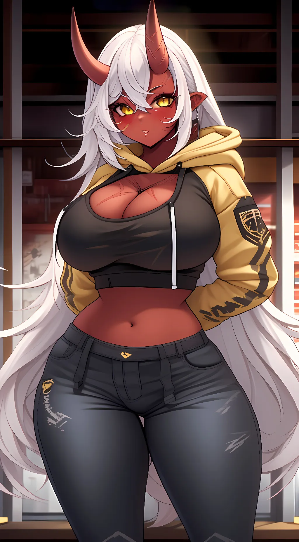 ai character: Chi background
