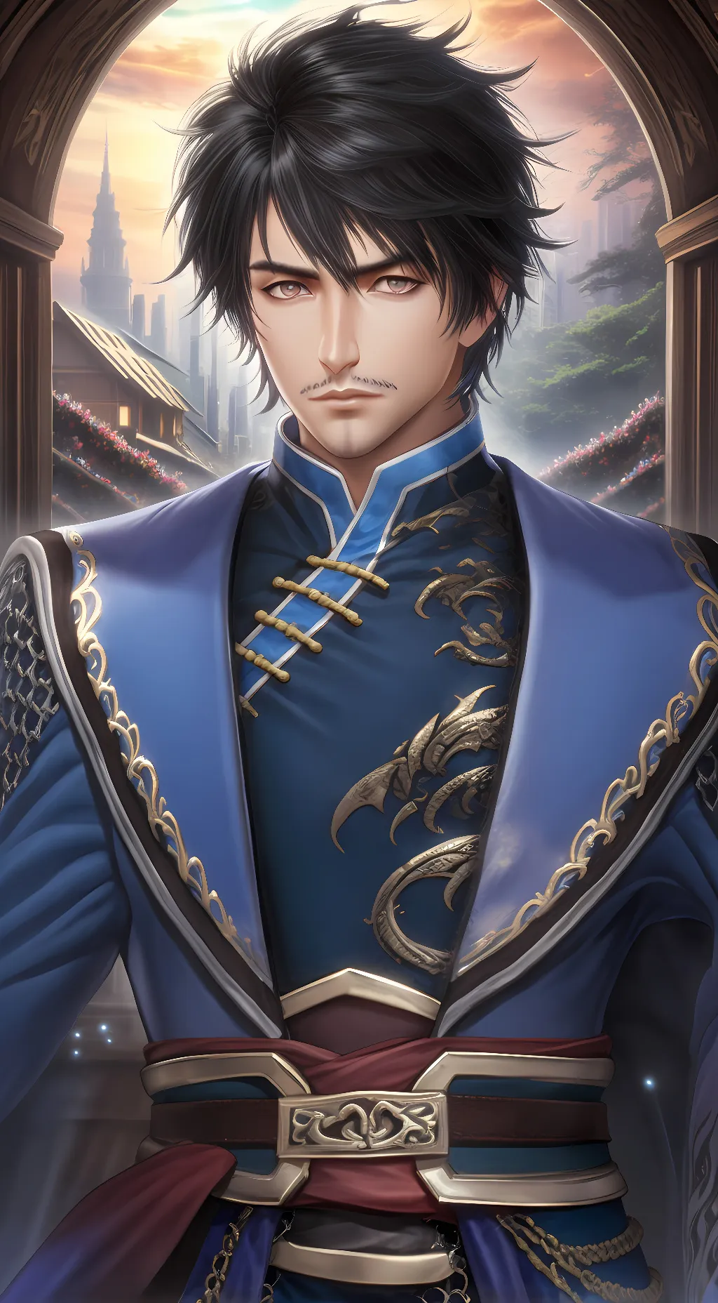 ai character: Xun You  background
