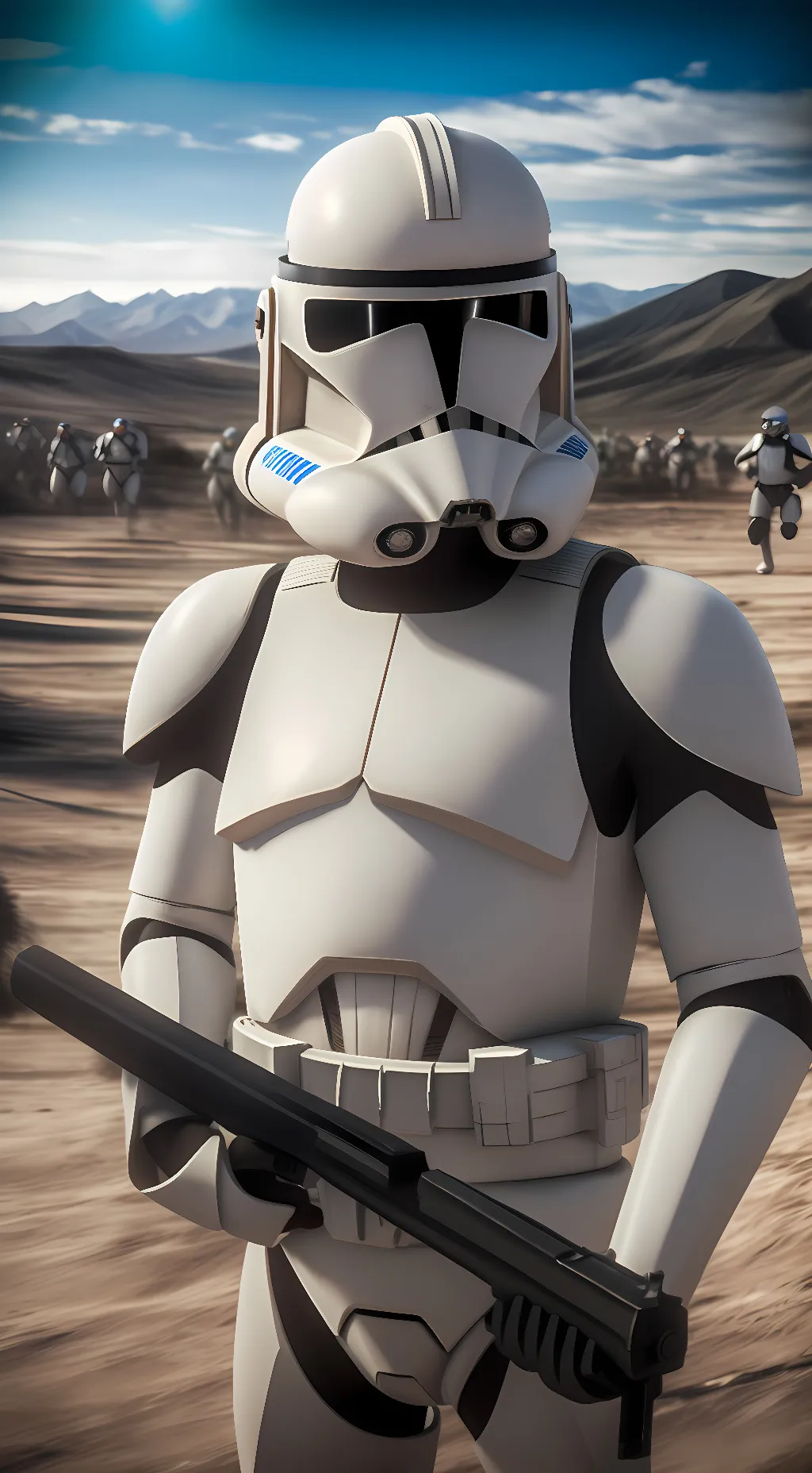 ai character: Clone trooper background