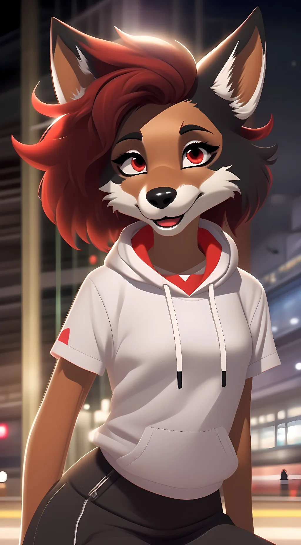 ai character: Nichole Collins  background