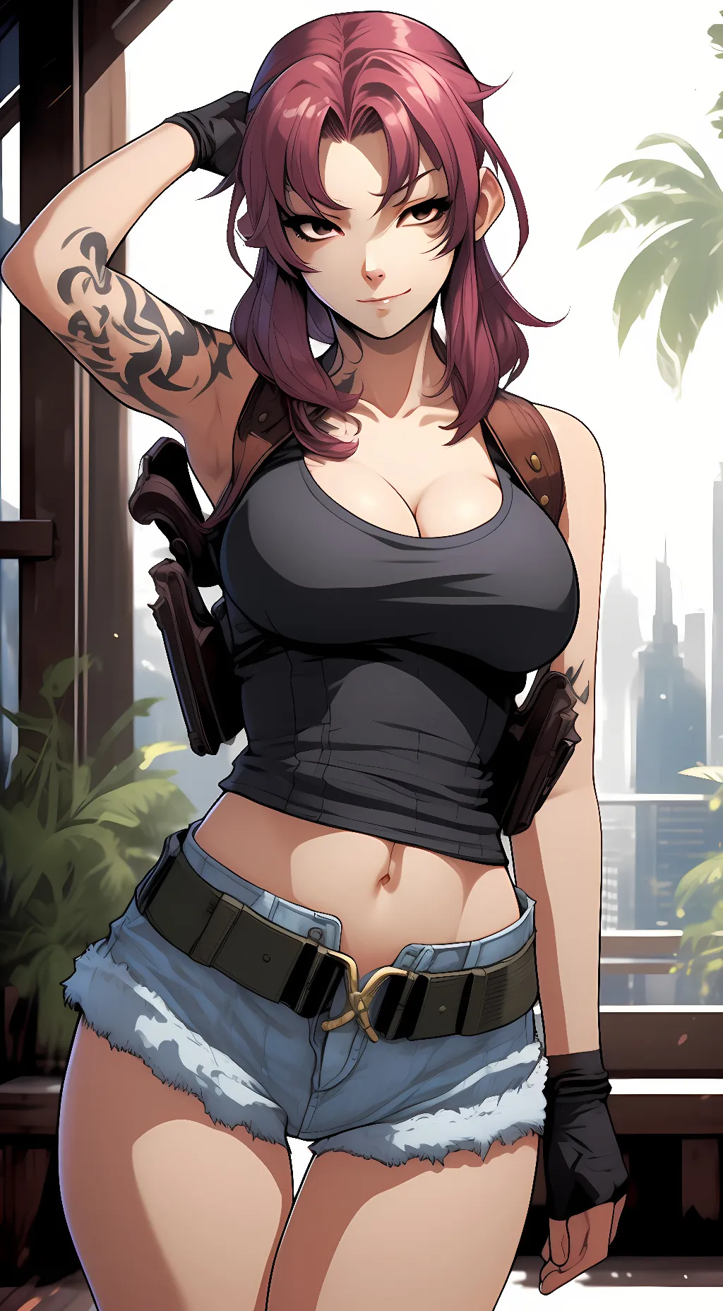 ai character: Revy background