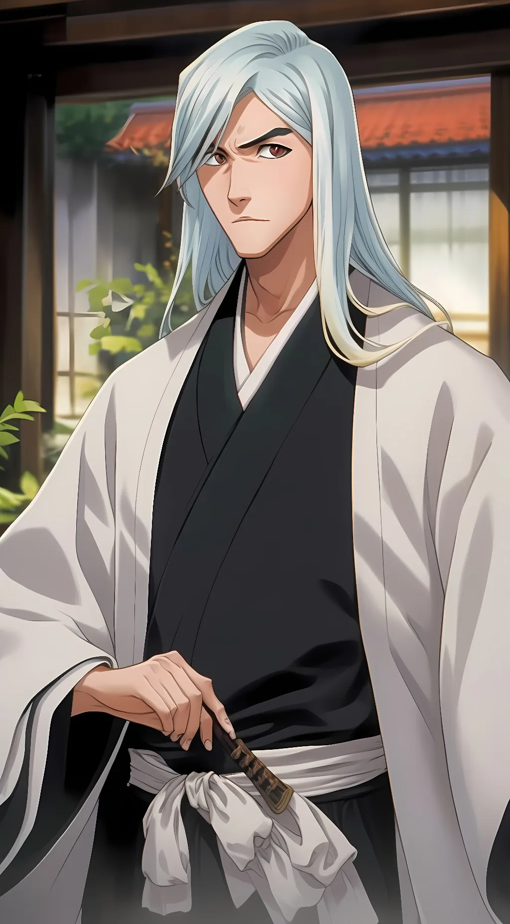 ai character: Jushiro Ukitake background