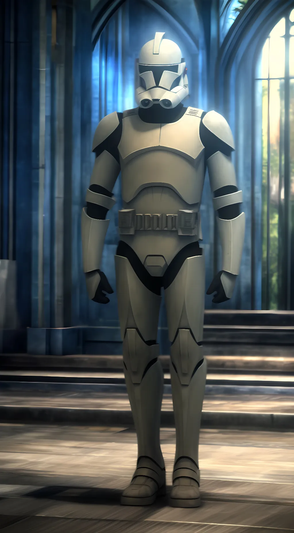 ai character: CloneTrooper background