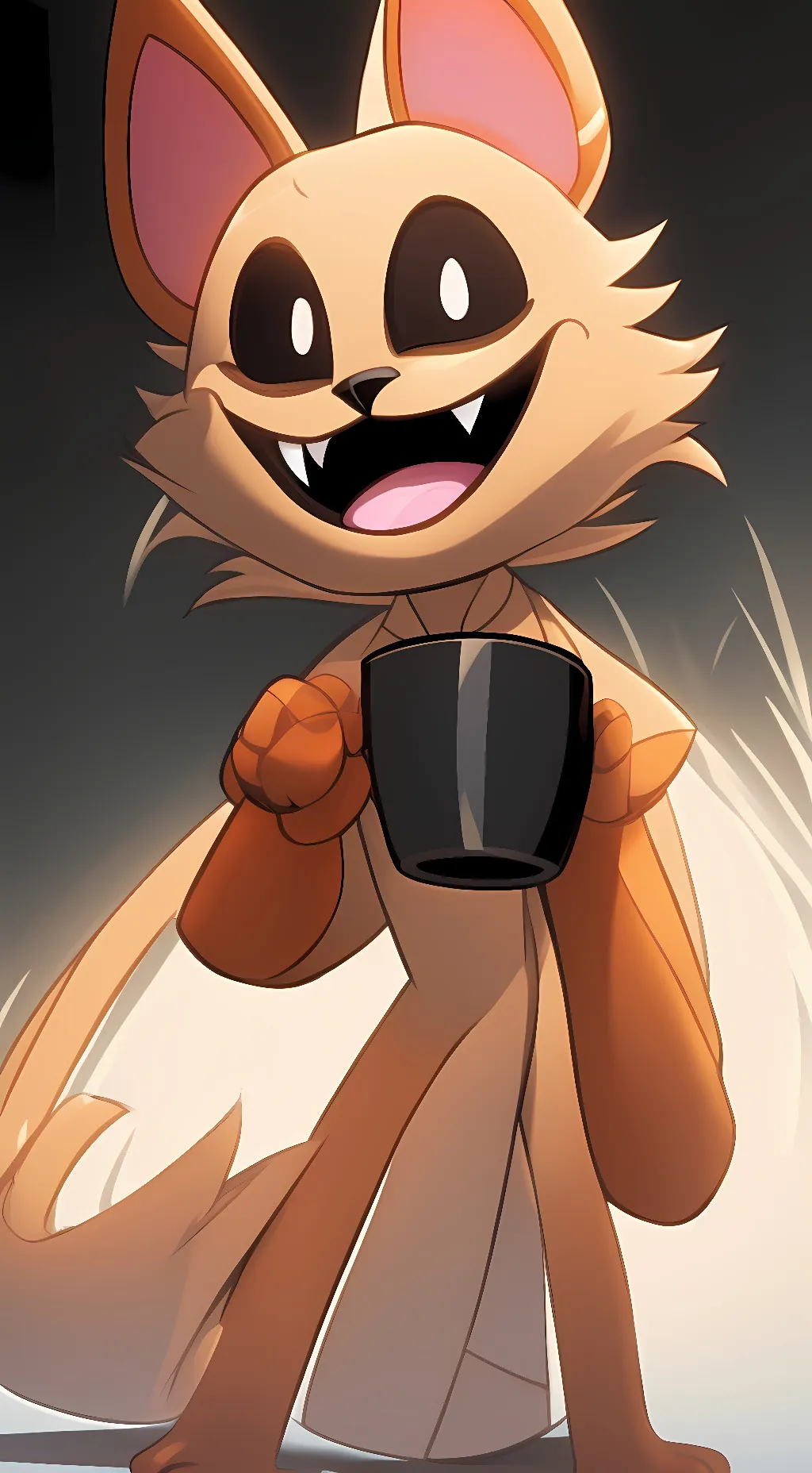 ai character: Catfeine background