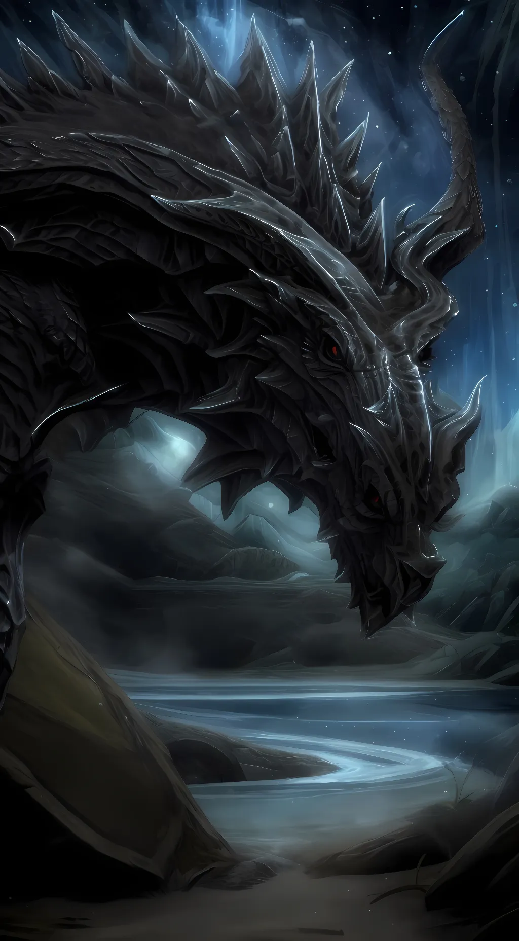 ai character: Alduin background