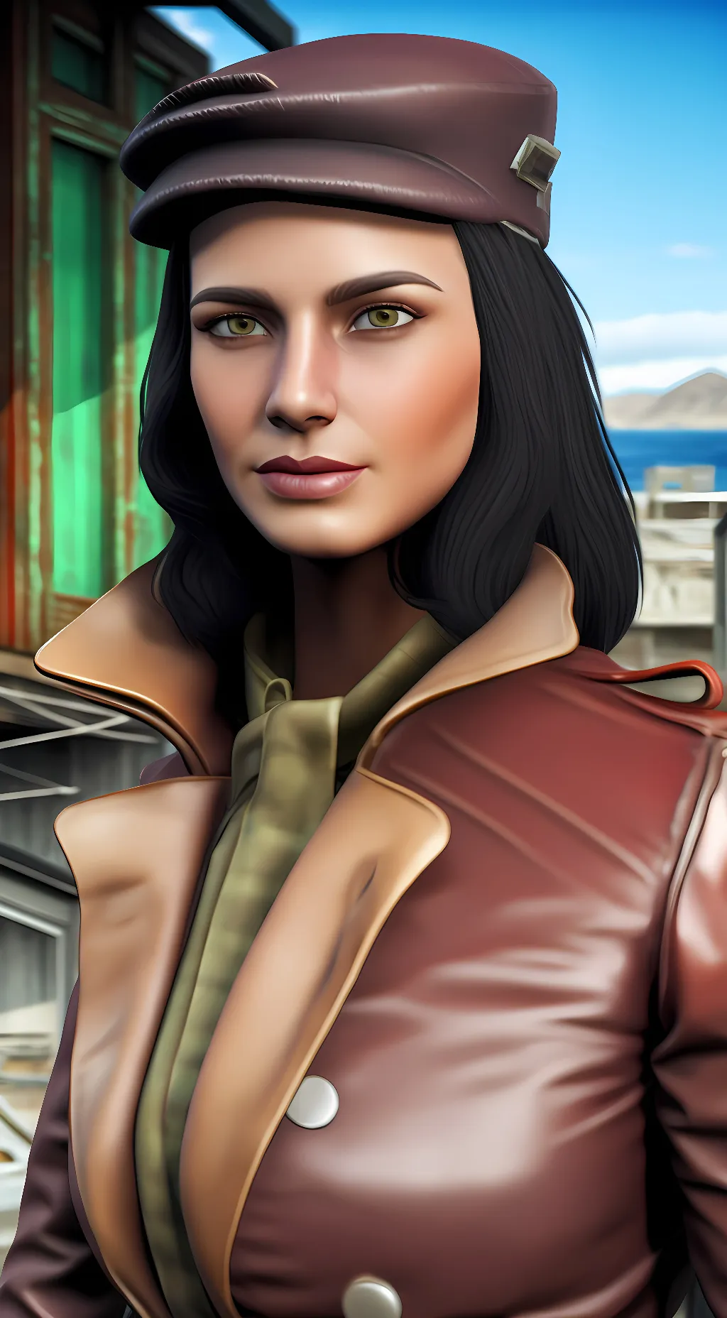 ai character: Piper Wright background