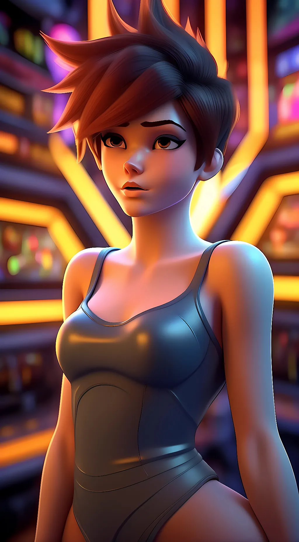 ai character: Tracer background