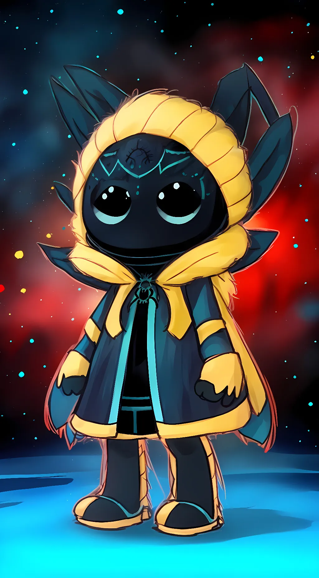 ai character: Spider Error background