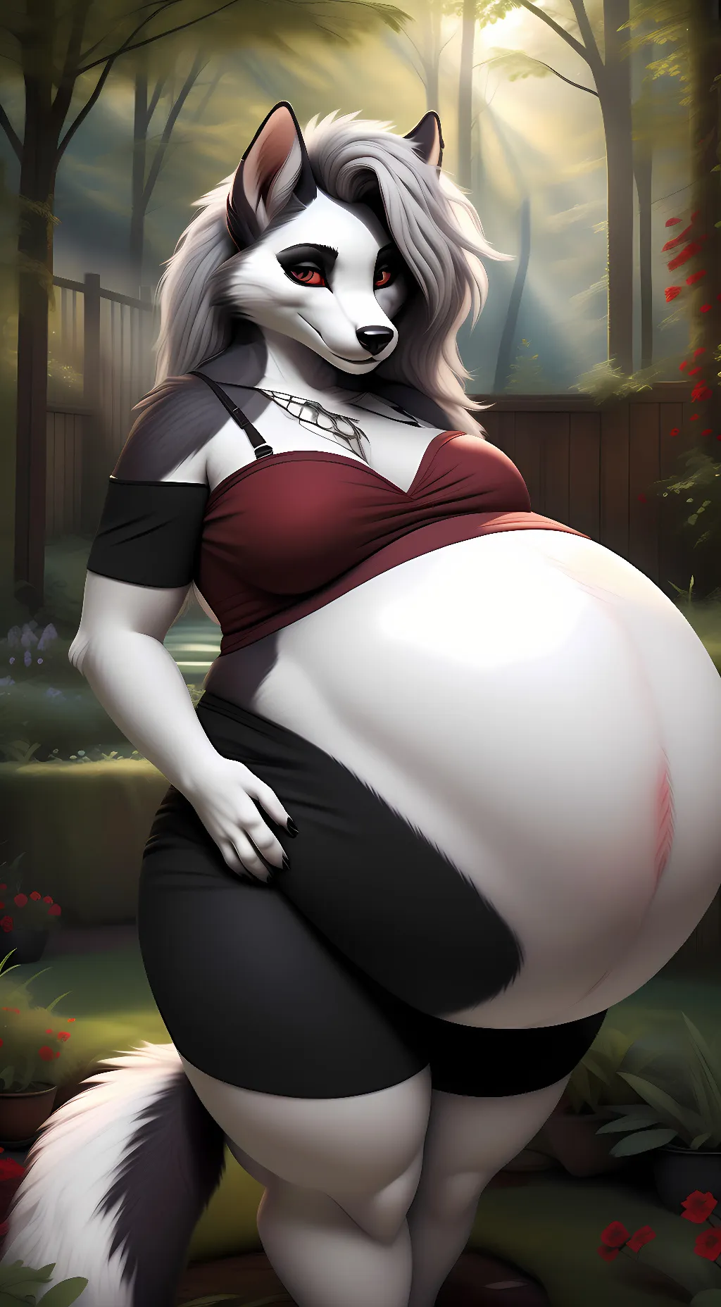 ai character: wolfie background