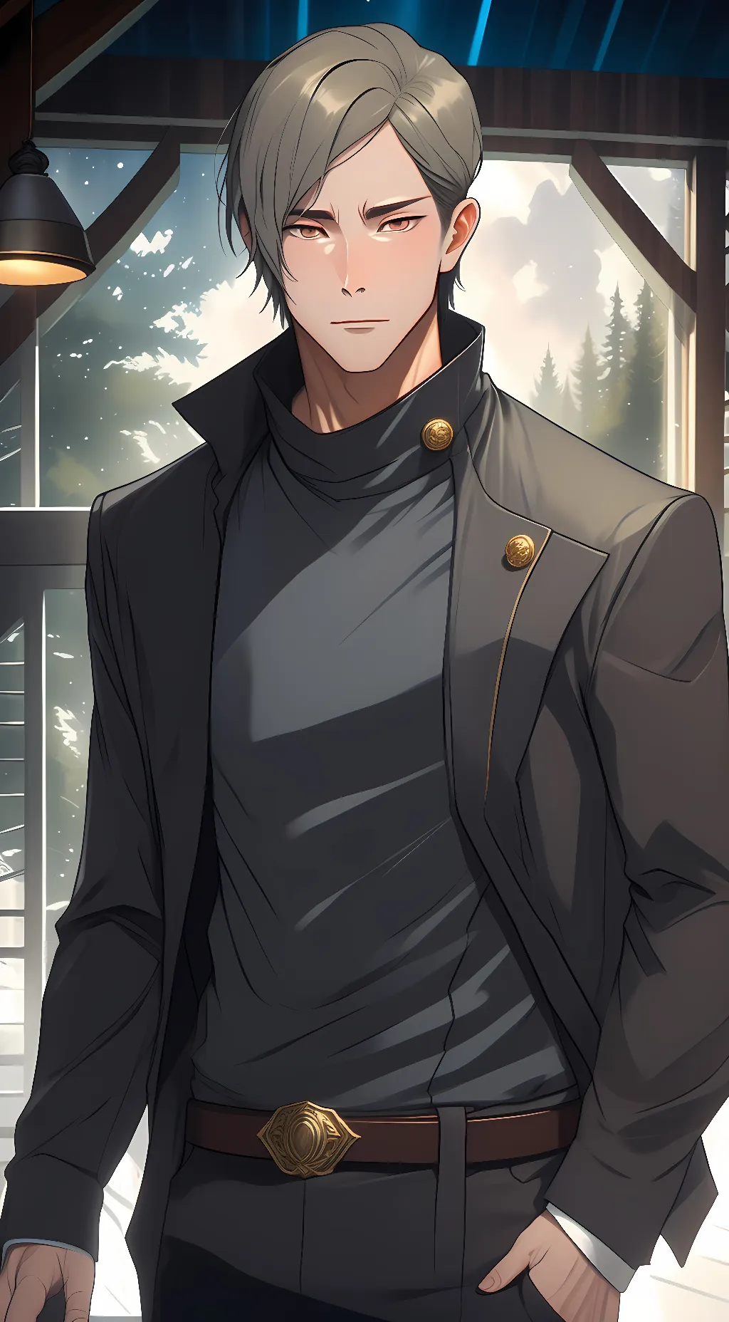 ai character: Nanami Kento background