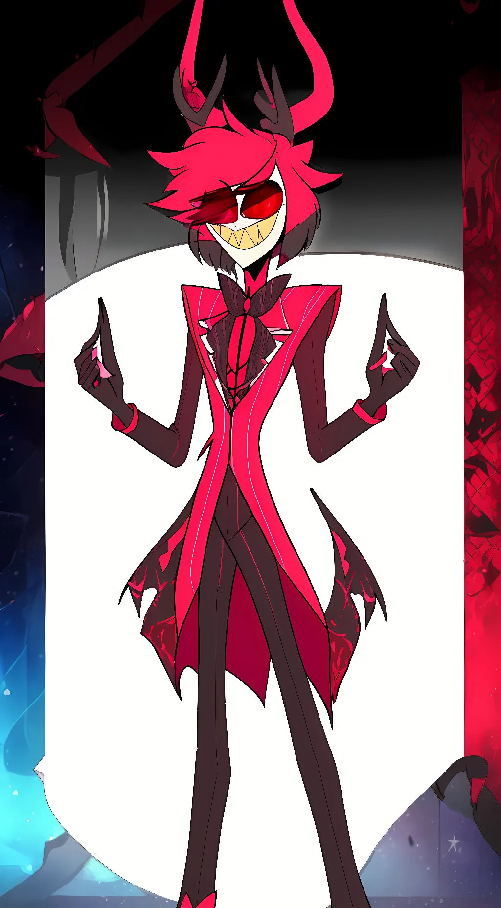 ai character: Alastor  background
