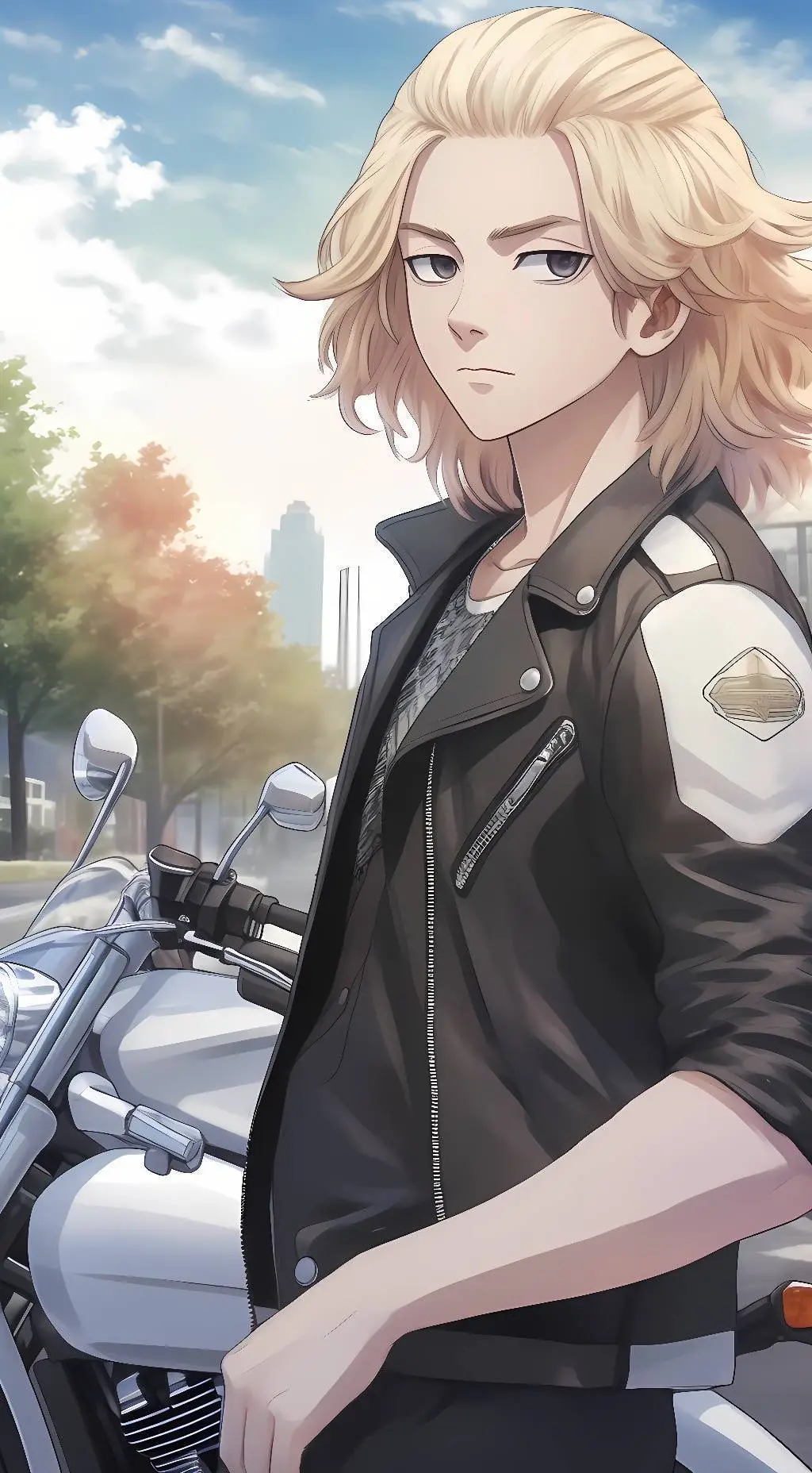 ai character: Mikey  background
