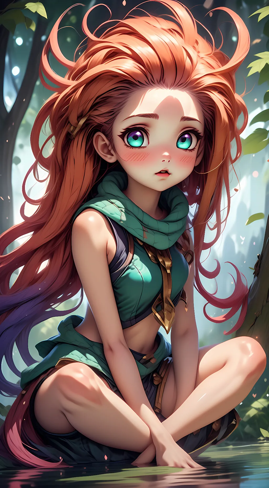 ai character: Zoe background