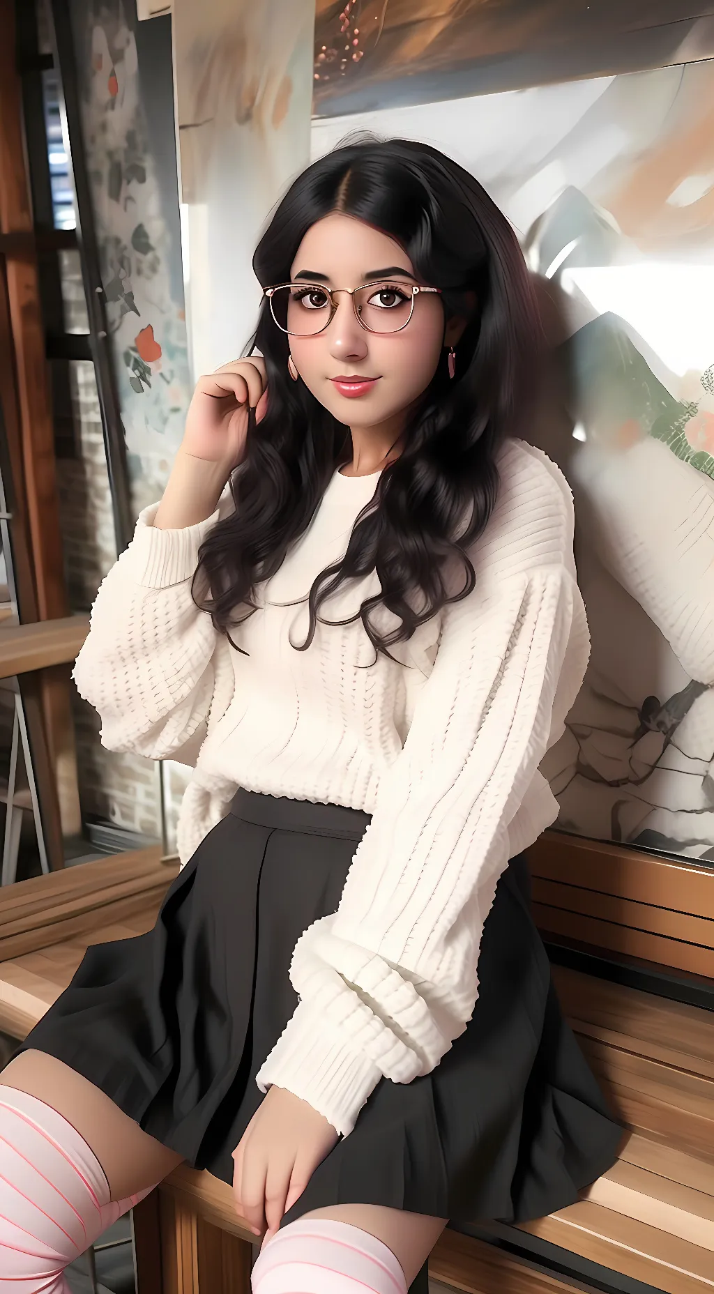 ai character: Melanie background