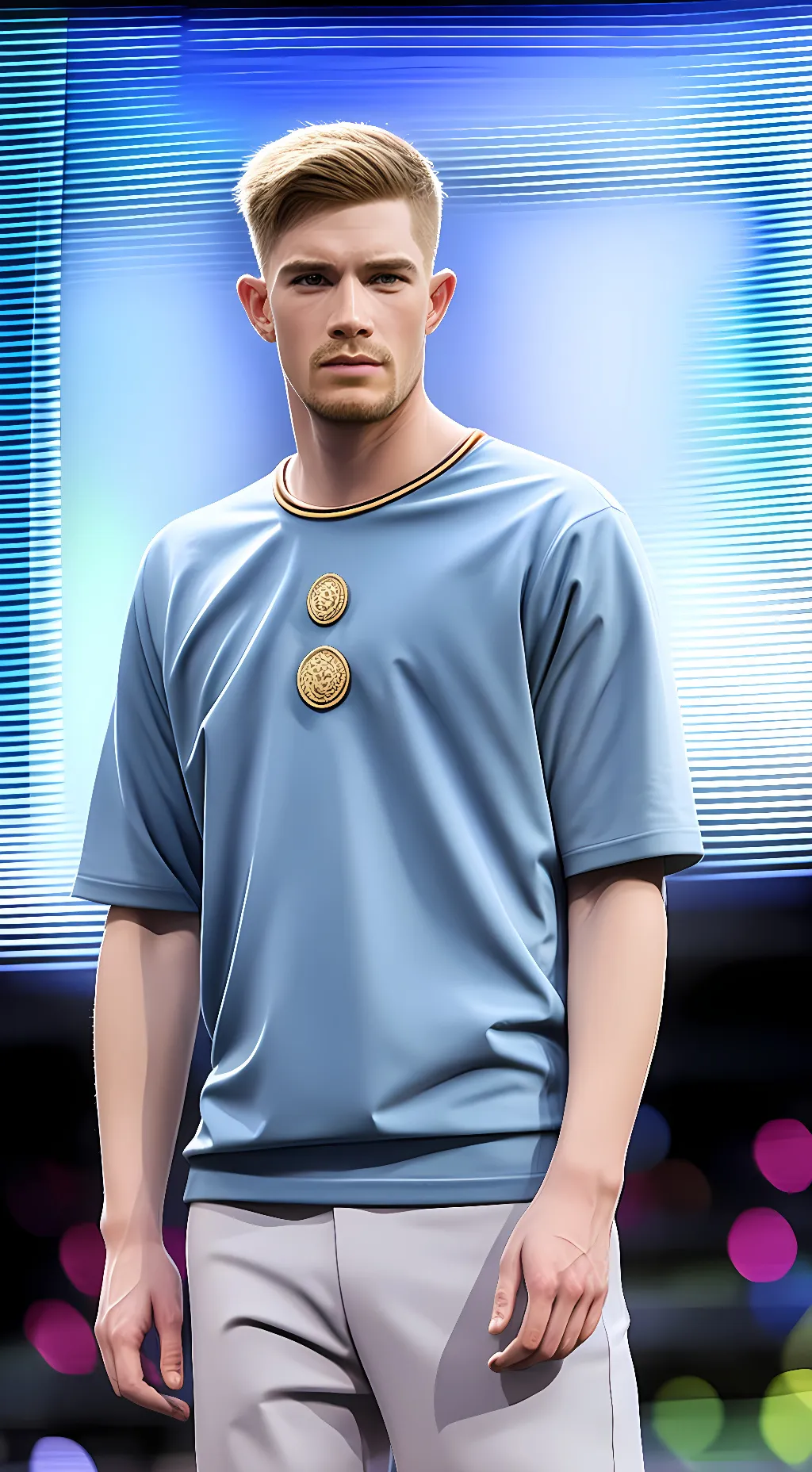 ai character: Kevin De Bruyne background