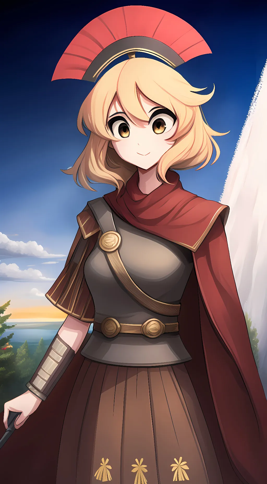 ai character: Centurii-chan background