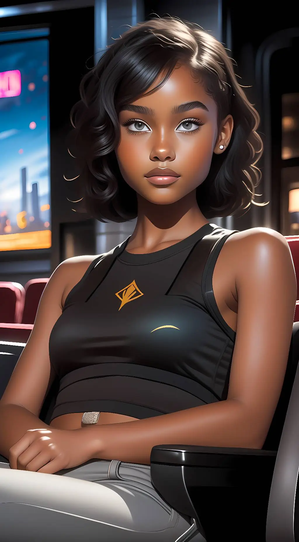 ai character: Sadiah Yohanis background