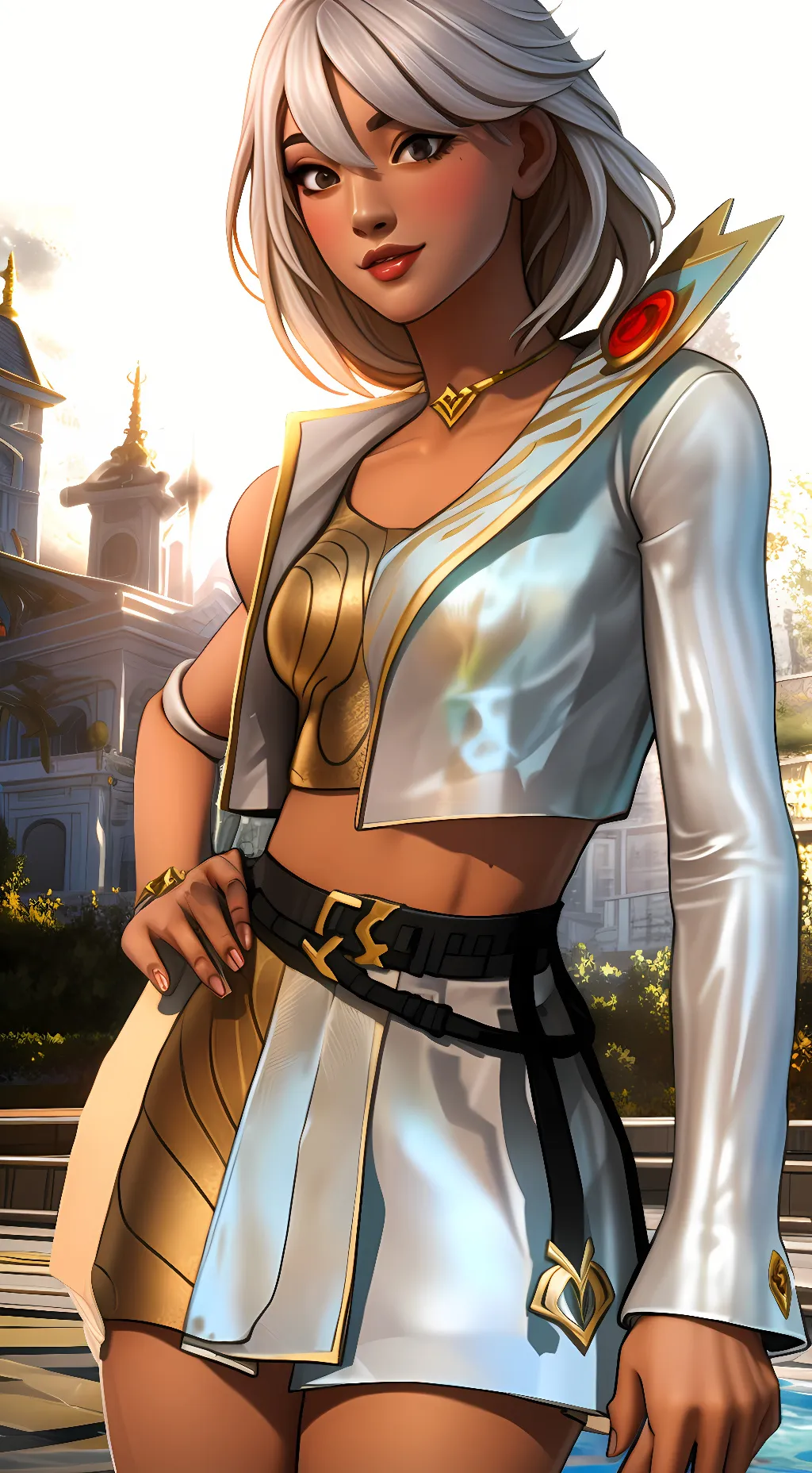 ai character: Aphrodite background