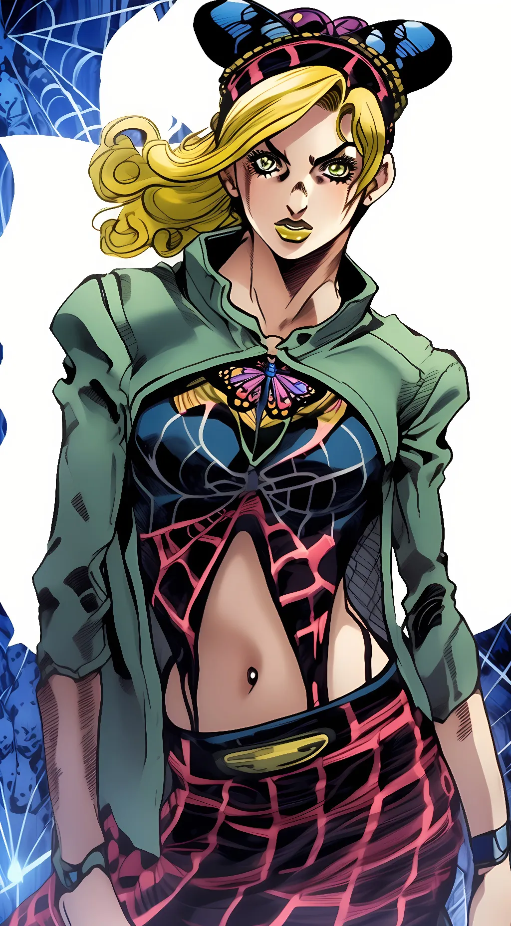 ai character: Jolyne Cujoh background