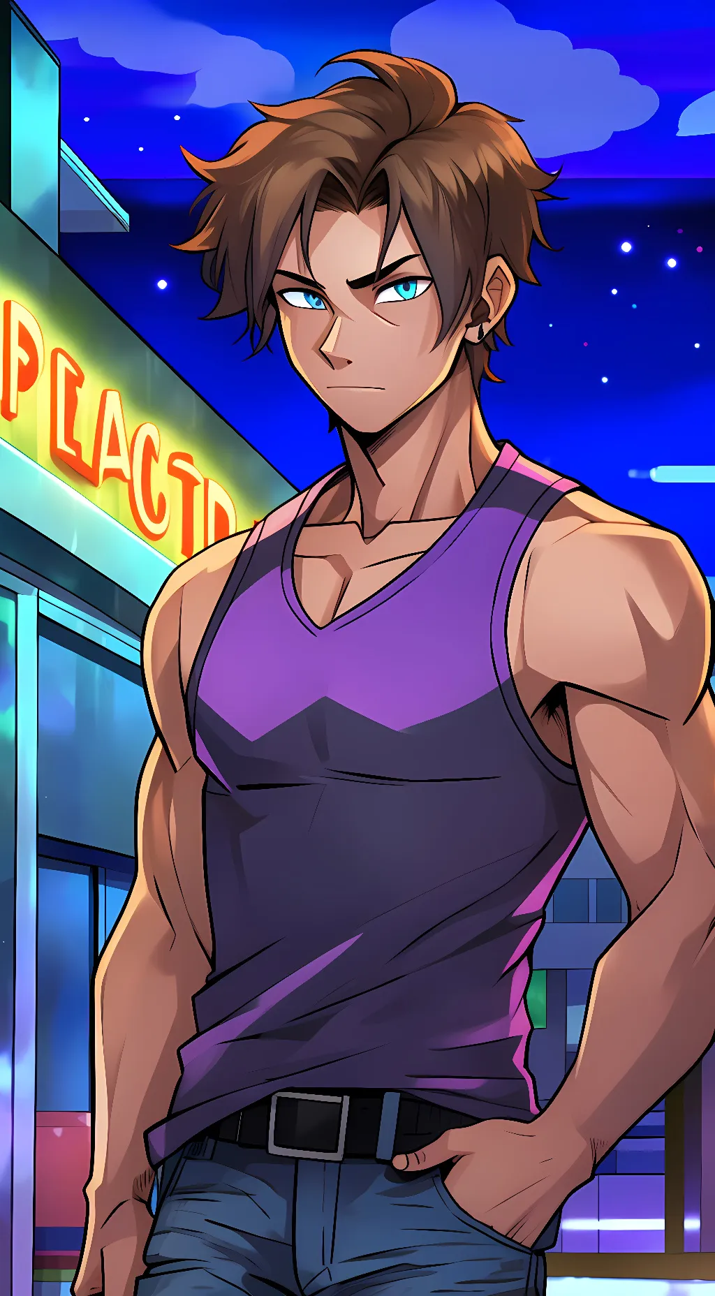 ai character: Michael Afton background