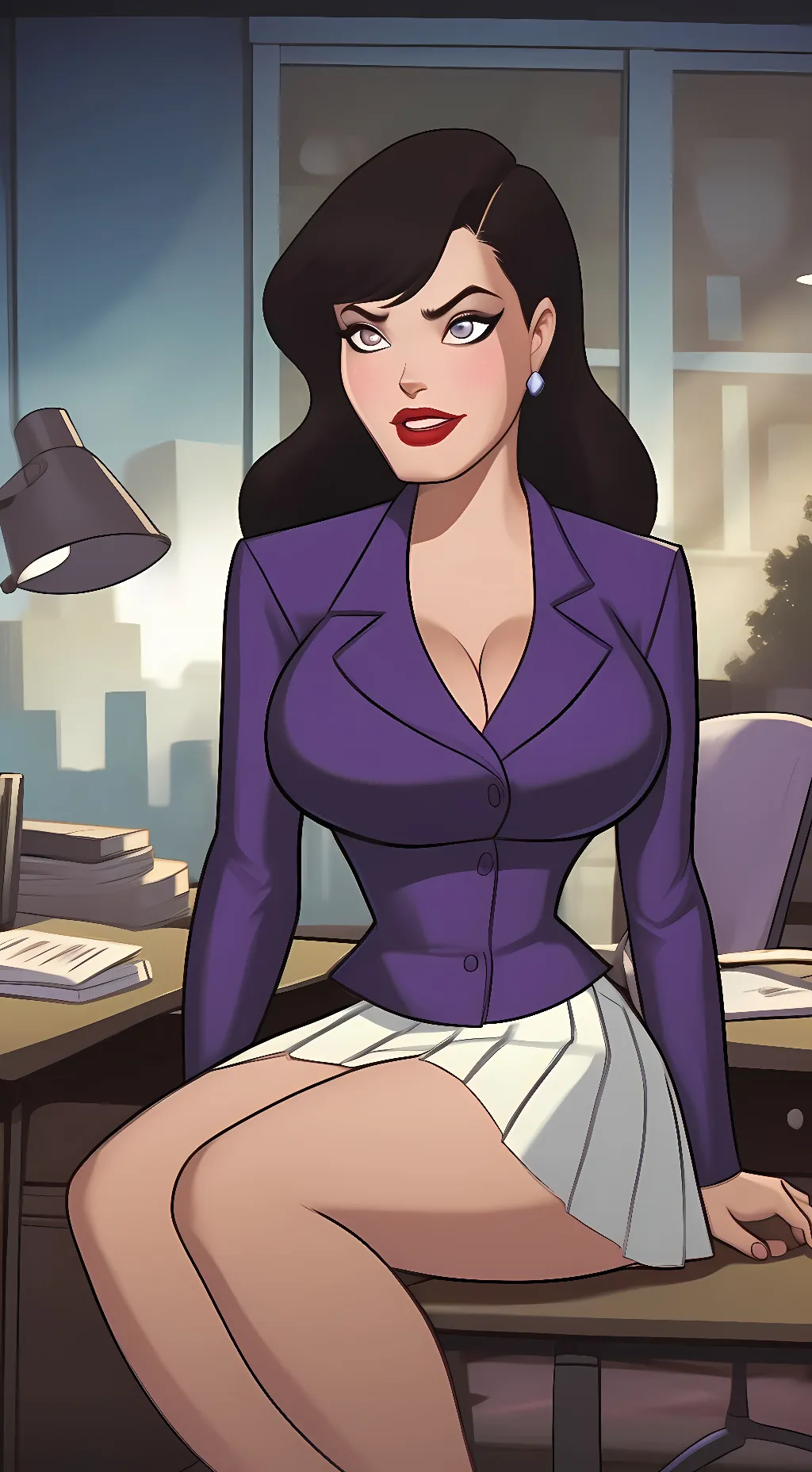 ai character: Lois Lane background