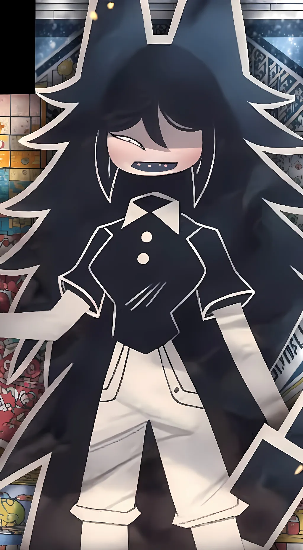 ai character: Miss Circle (FPE) background