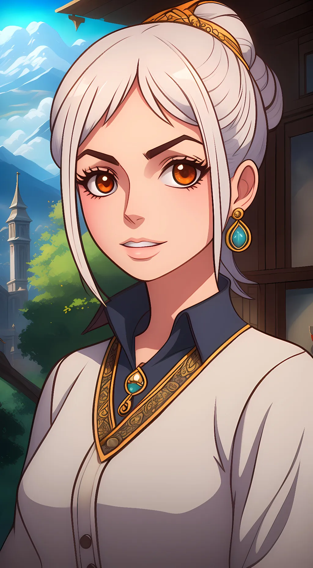 ai character: Yamato background