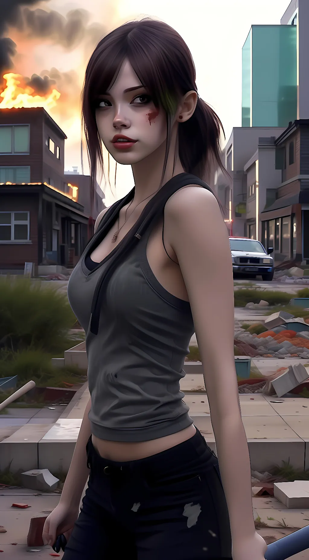 ai character: Bunny background