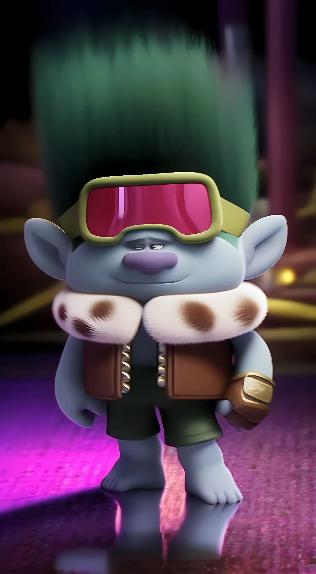 ai character: John dory  background