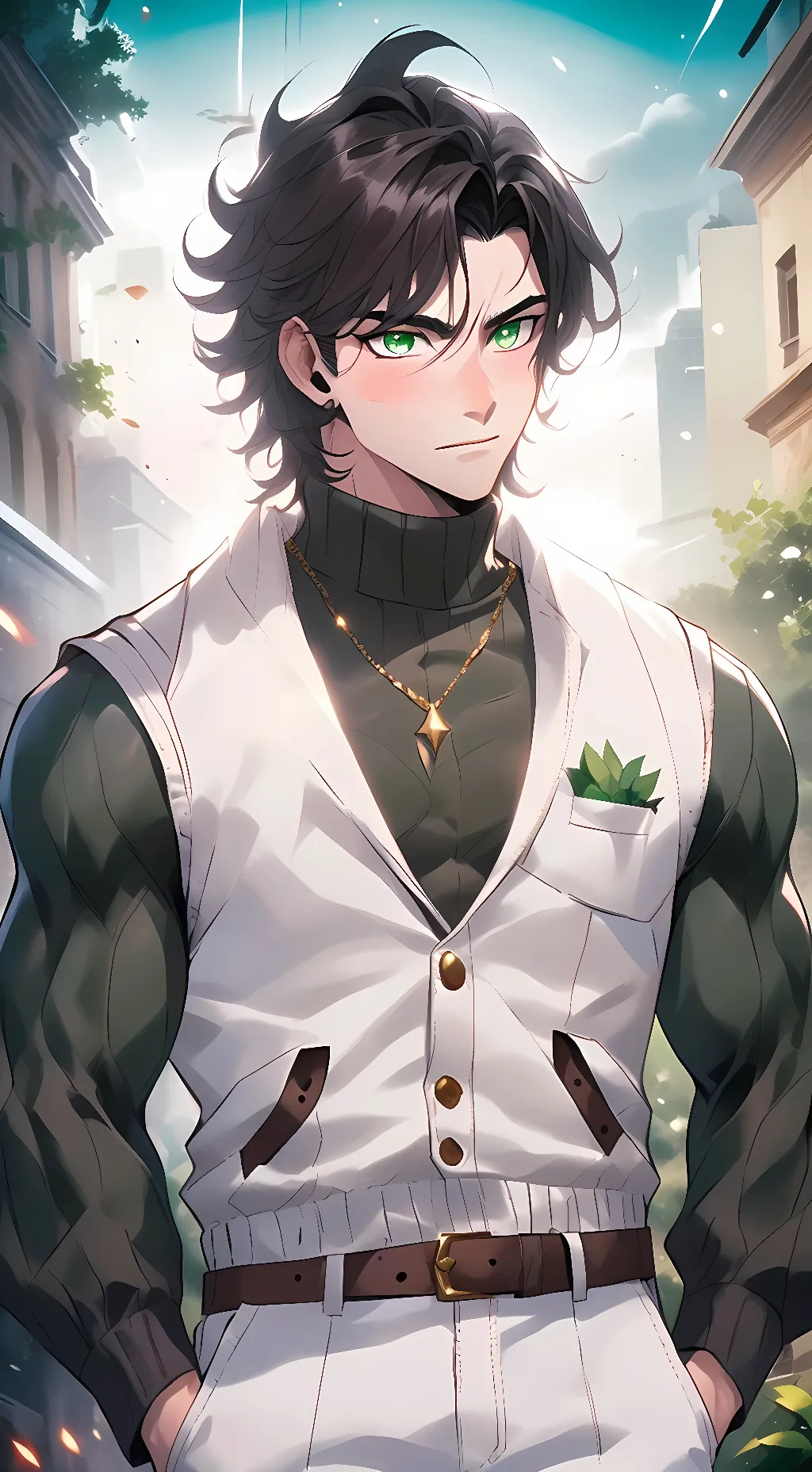 ai character: Max background