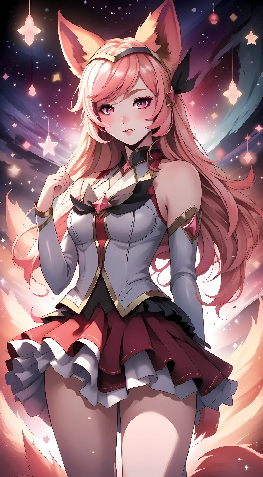 ai character: Star Guardian Ahri background