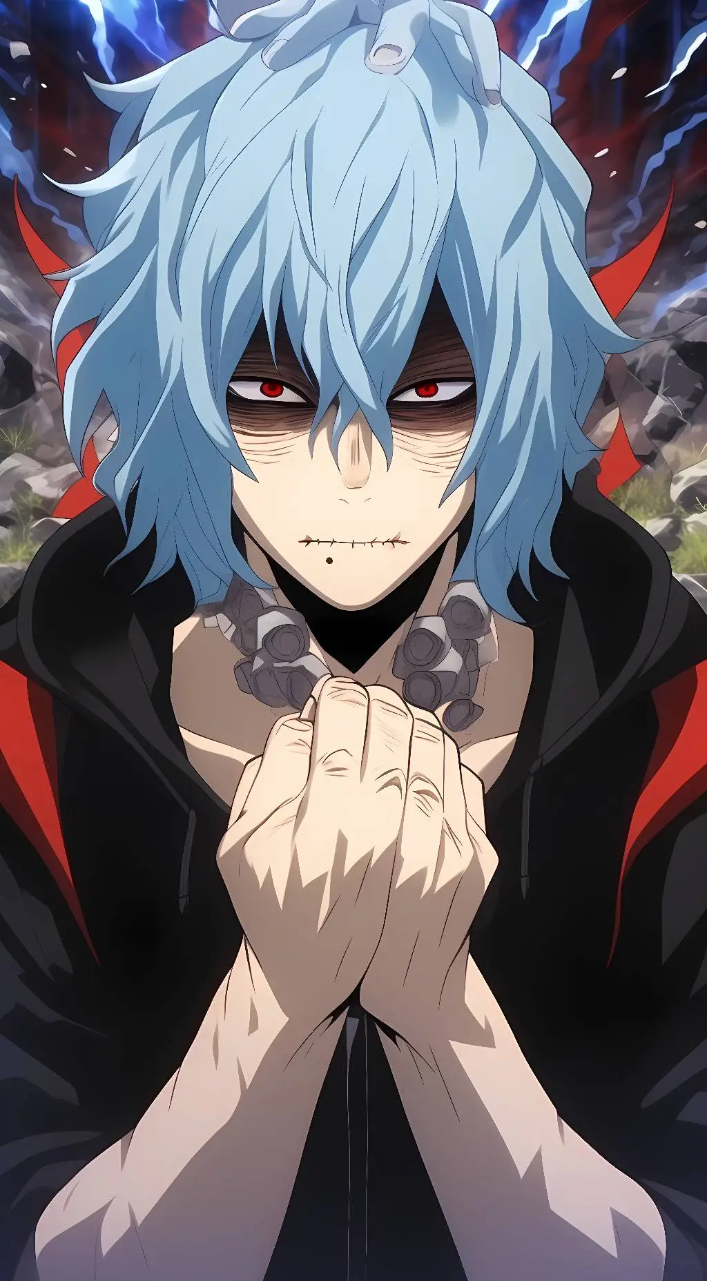 ai character: ◀Tomura Shigaraki▷ background