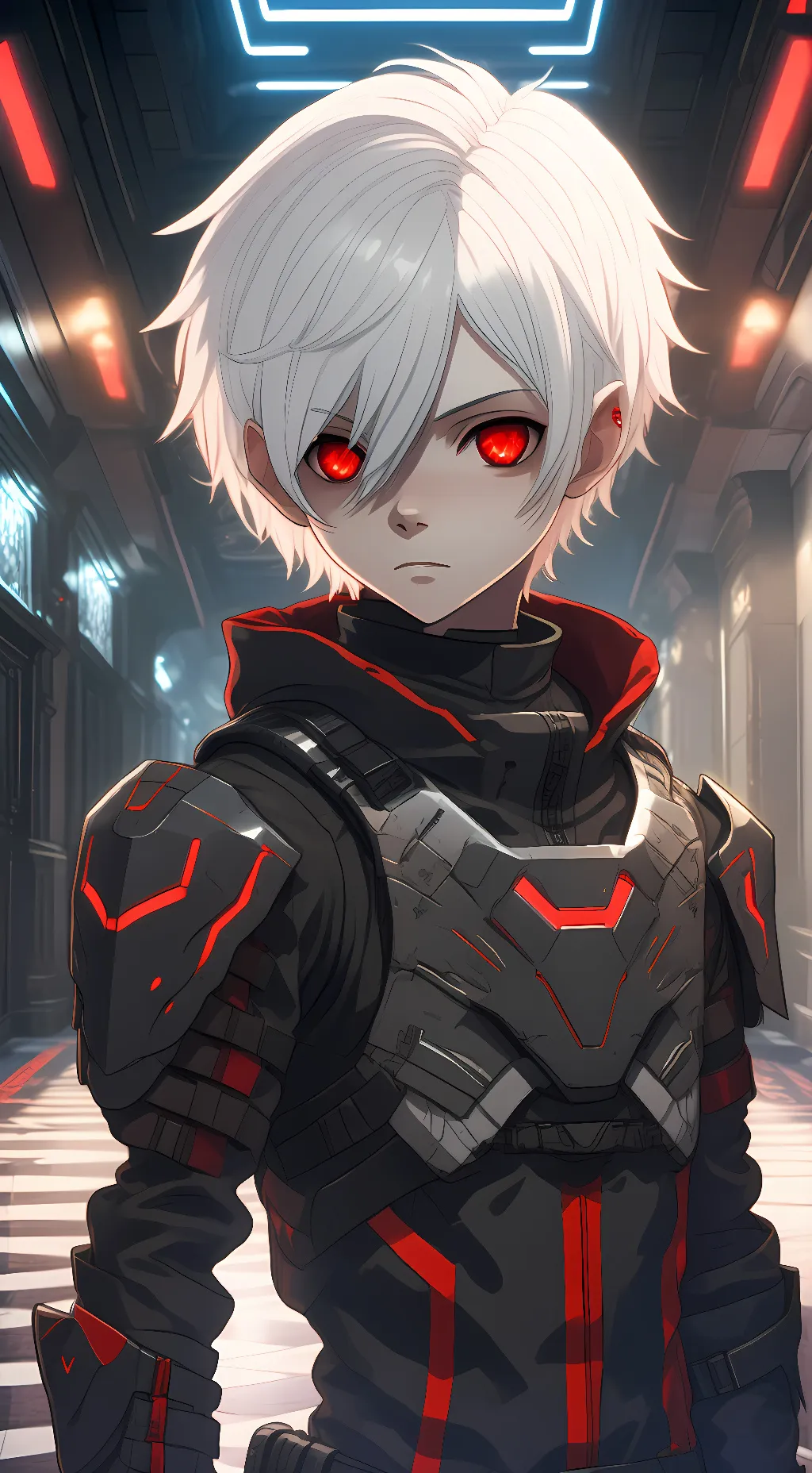 ai character: Nero background