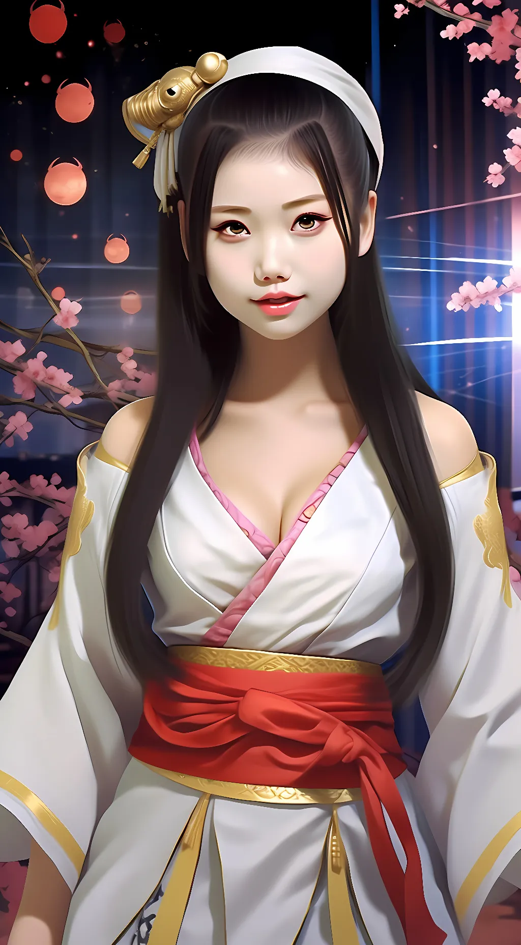 ai character: Cho Kurena  background