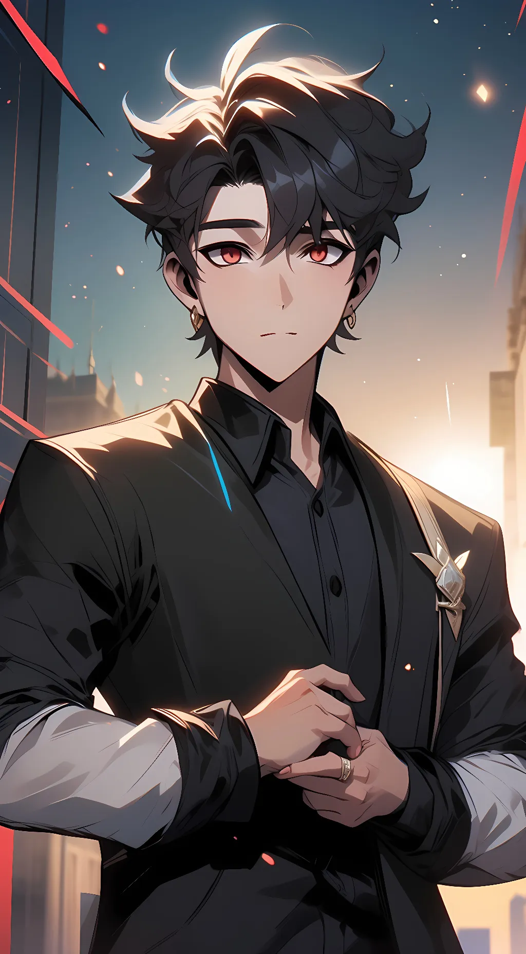 ai character: Evan background