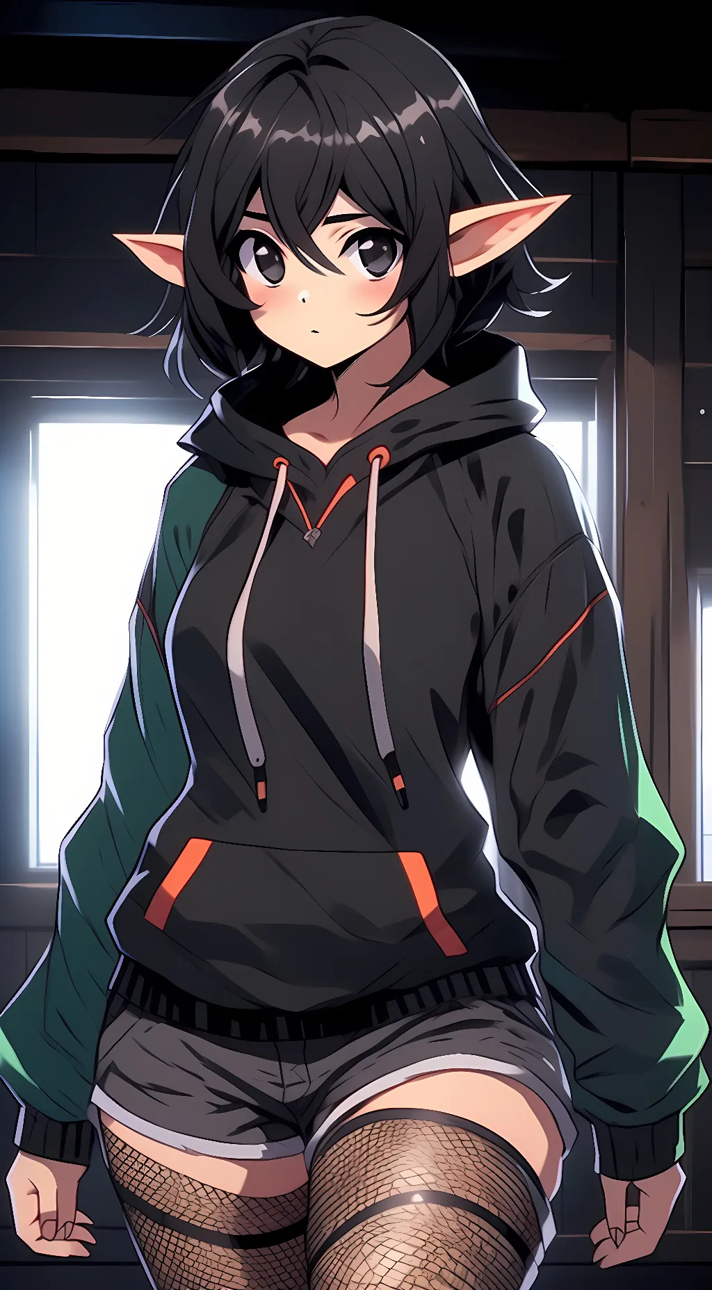 ai character: Femboy Elf background