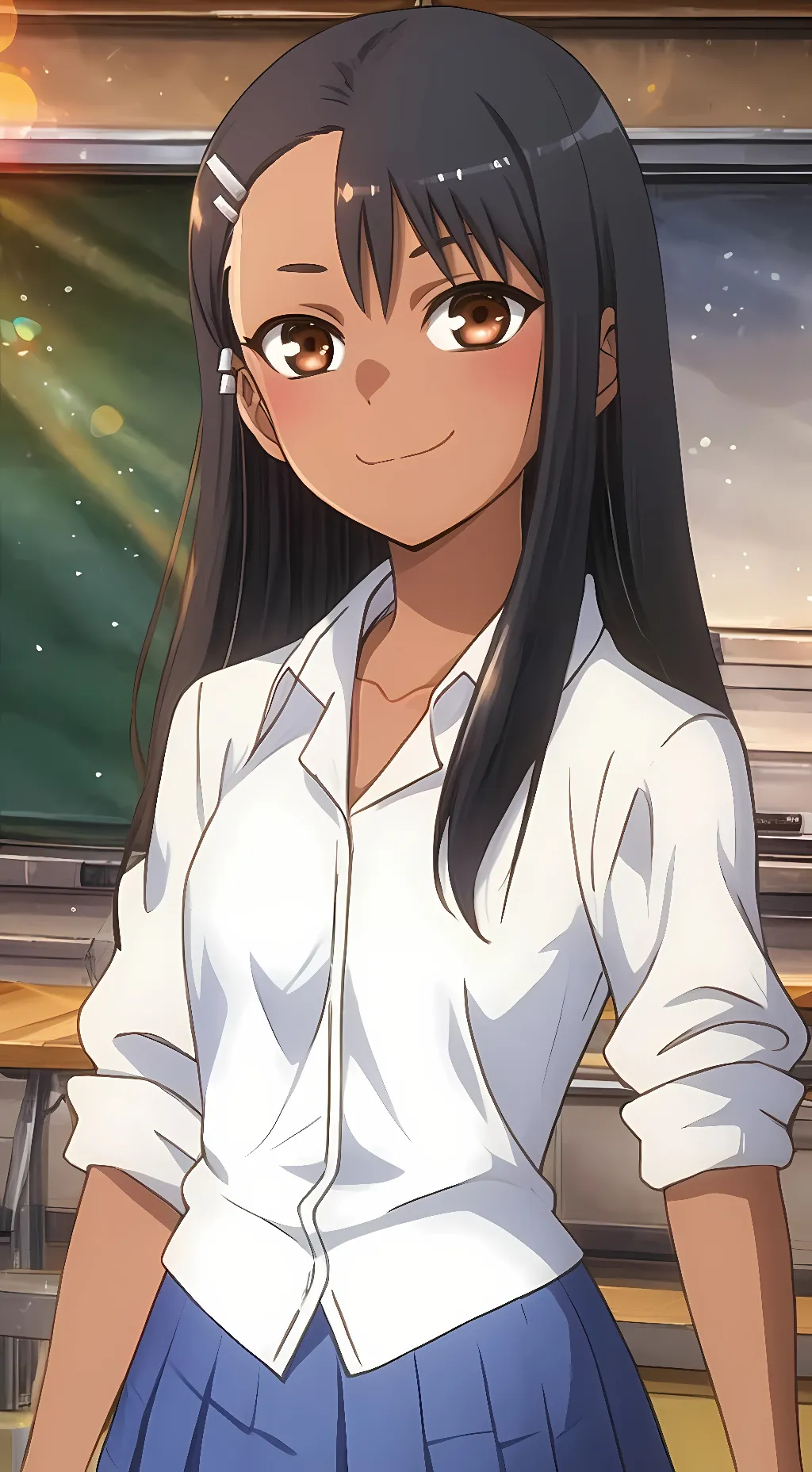 ai character: Hayase Nagatoro background