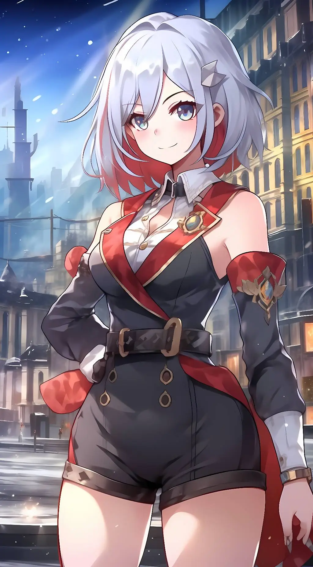 ai character: Topaz background